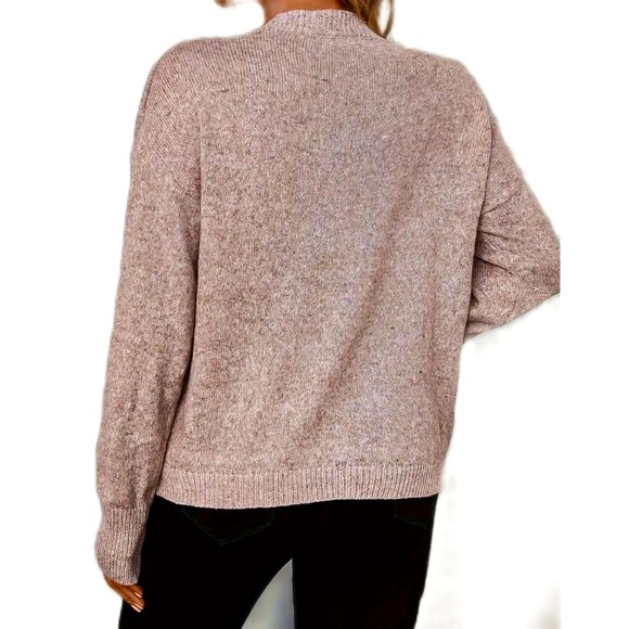 Cozy Soft Knit Crew Neck Long Sleeve Pullover Sweater - Picture 3 of 6